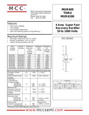 MUR4100 datasheet.datasheet_page 1