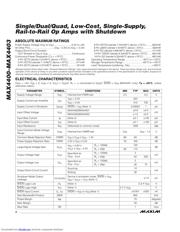 MAX4401 数据规格书 2