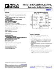 AD9250BCPZRL7-250 datasheet.datasheet_page 1