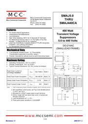 SMAJ220 数据规格书 1