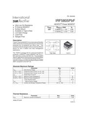 IRF5805TRPBF-INF datasheet.datasheet_page 1