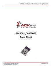 AMS002 数据规格书 1