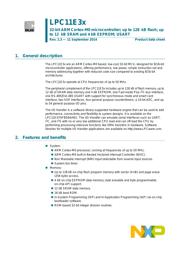 LPC11E37HFBD64/4QL datasheet.datasheet_page 1
