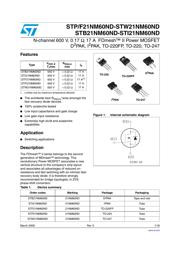 STF21NM60ND datasheet.datasheet_page 1