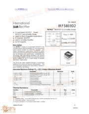 IRF5803D2 datasheet.datasheet_page 1