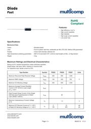 FR207 datasheet.datasheet_page 1