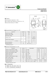 2SD1918 datasheet.datasheet_page 1