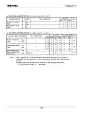 TC7W32F(TE12L) 数据规格书 3