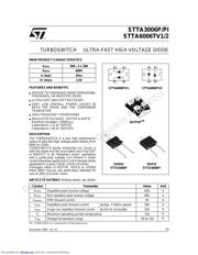 STTA3006P 数据规格书 1