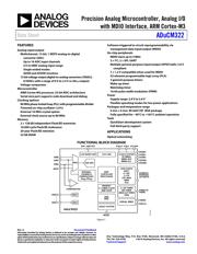 ADUCM322BBCZ-RL 数据规格书 1