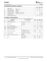 TPA2100P1YZHR datasheet.datasheet_page 4