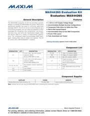 MAX44265EVKIT# datasheet.datasheet_page 1