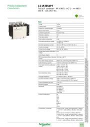 LC1F2654P7 数据规格书 1