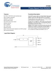 CY2300SXC datasheet.datasheet_page 1