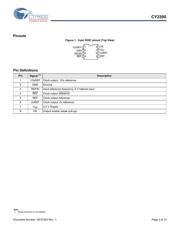 CY2300SXC datasheet.datasheet_page 3