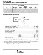 TLC271MDR 数据规格书 2