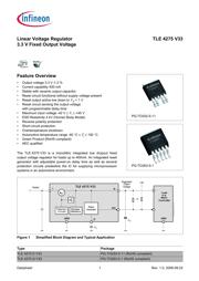 TLE4275DV33 数据规格书 1