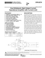 OPA2674I-14DR datasheet.datasheet_page 1