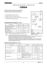 CMS04TE12LQ 数据规格书 1