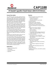 CAP1188-1-CP-TR 数据规格书 1