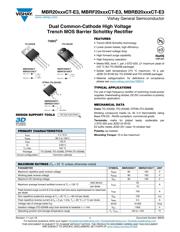 MBR20100CT-E3/4W 数据规格书 1