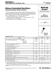 MCR100 数据规格书 1