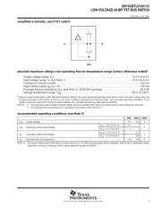 SN74CBTLV16211C 数据规格书 3