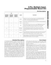 MAX6306EUK30D1+T datasheet.datasheet_page 5