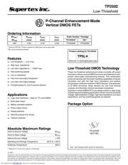 TP2502 datasheet.datasheet_page 1