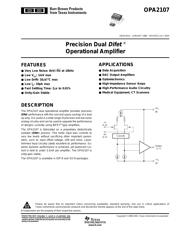 OPA2107AUE4 datasheet.datasheet_page 1