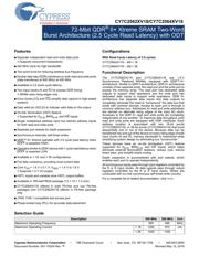 CY7C2564XV18-366BZXC datasheet.datasheet_page 1