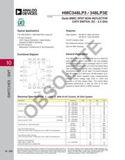HMC348LP3TR 数据规格书 1