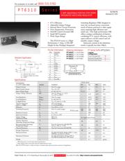 PT6312N Datenblatt PDF