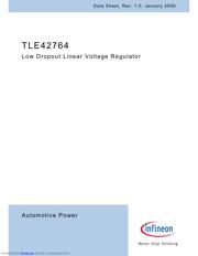 TLE42764 datasheet.datasheet_page 1