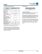 CPC7695ZC datasheet.datasheet_page 4
