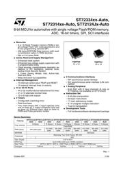 ST72C334J4 datasheet.datasheet_page 1