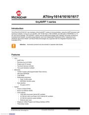 ATTINY1617-MFR 数据规格书 1