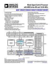 ADSP-CM403CSWZ-CF datasheet.datasheet_page 1