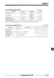 NJM2611 datasheet.datasheet_page 2