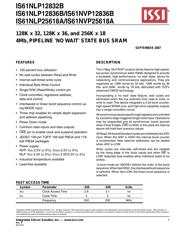 IS61NLP12836B-200TQL datasheet.datasheet_page 1