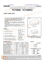 TC7S00F datasheet.datasheet_page 1