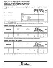 SN74ALS175DE4 数据规格书 6