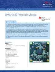 OMAP3530ECBB 数据规格书 1