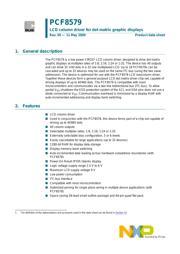 PCF8579TD datasheet.datasheet_page 1