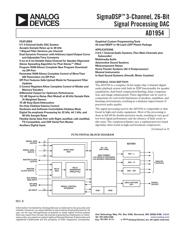 AD1954YSTZRL datasheet.datasheet_page 1