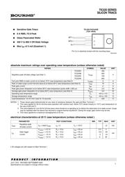 TIC225M-S Datenblatt PDF