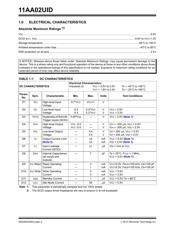 11AA02UID-I/SN 数据规格书 2