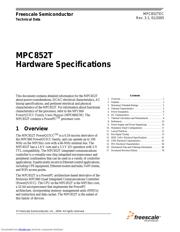 MPC852TVR50 datasheet.datasheet_page 1