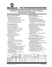 PIC18LF8390 数据规格书 3