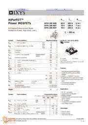 IXFN180N06 数据规格书 1